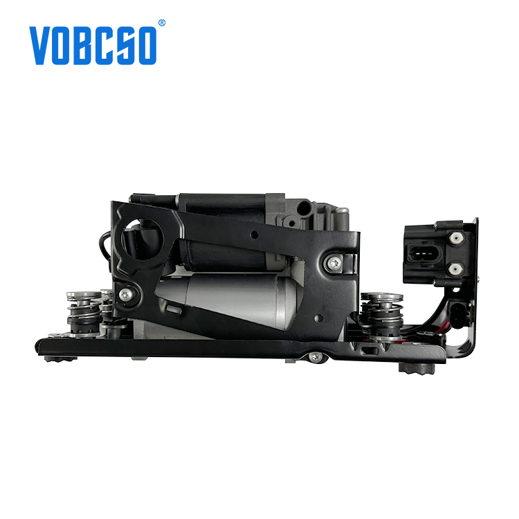 VOBCSO Air Pump Assembly With Bracket Distribution Valve Air Suspension Pump OE 37206875176C For BMW 7Series F02 5Series GT F07